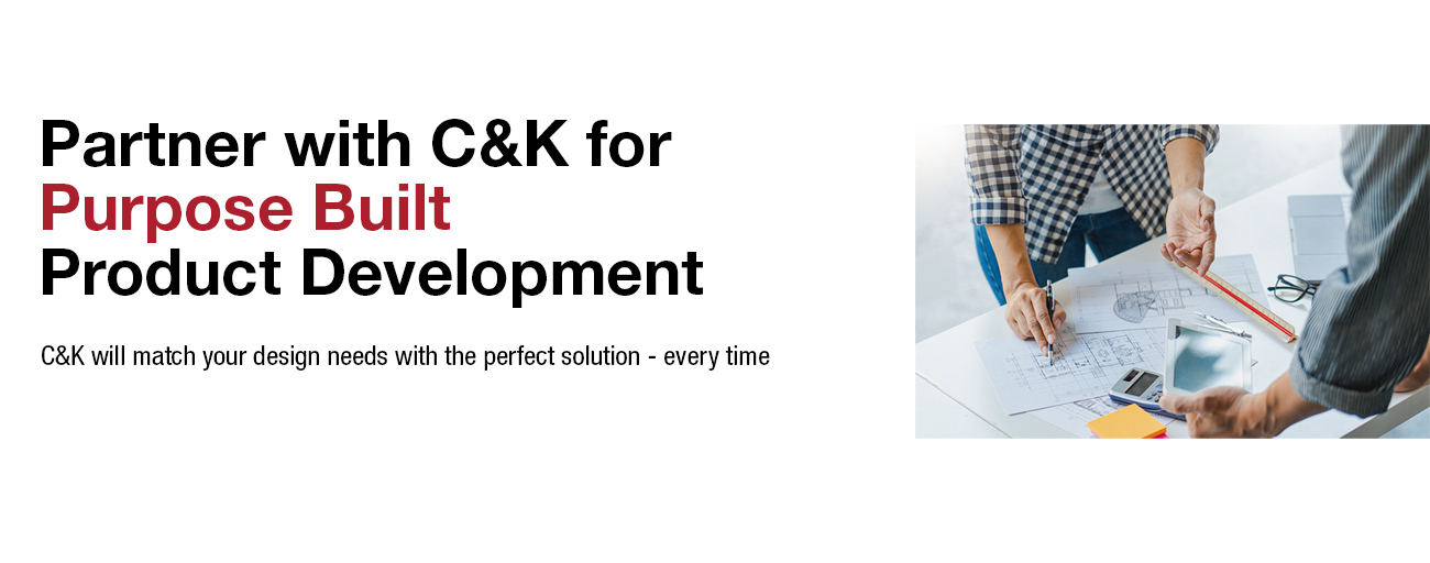 C&K Purpose Built Product Banner